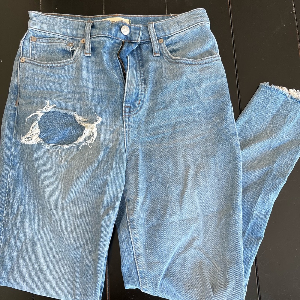 Madewell Classic Straight Leg Jeans - size 26
